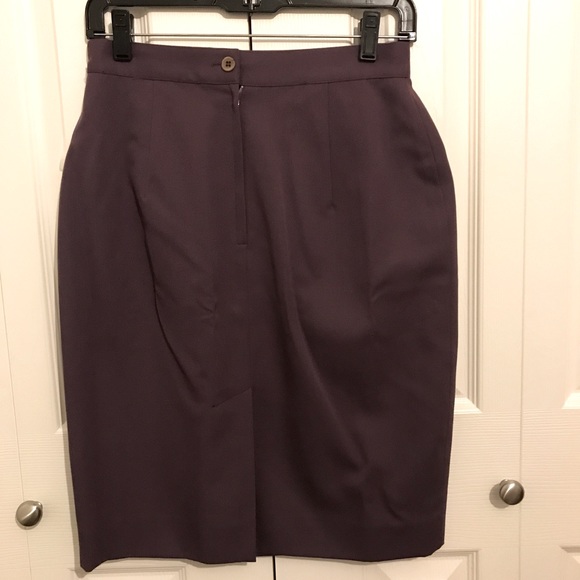 Vintage wool pencil skirt - Picture 3 of 7